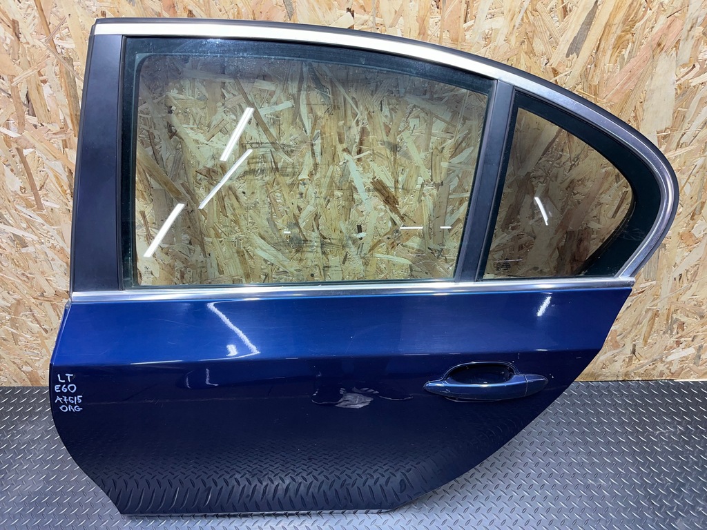 фото №10, Двері ліва задні лівий задня bmw e60 a76/5 tiefseeblau