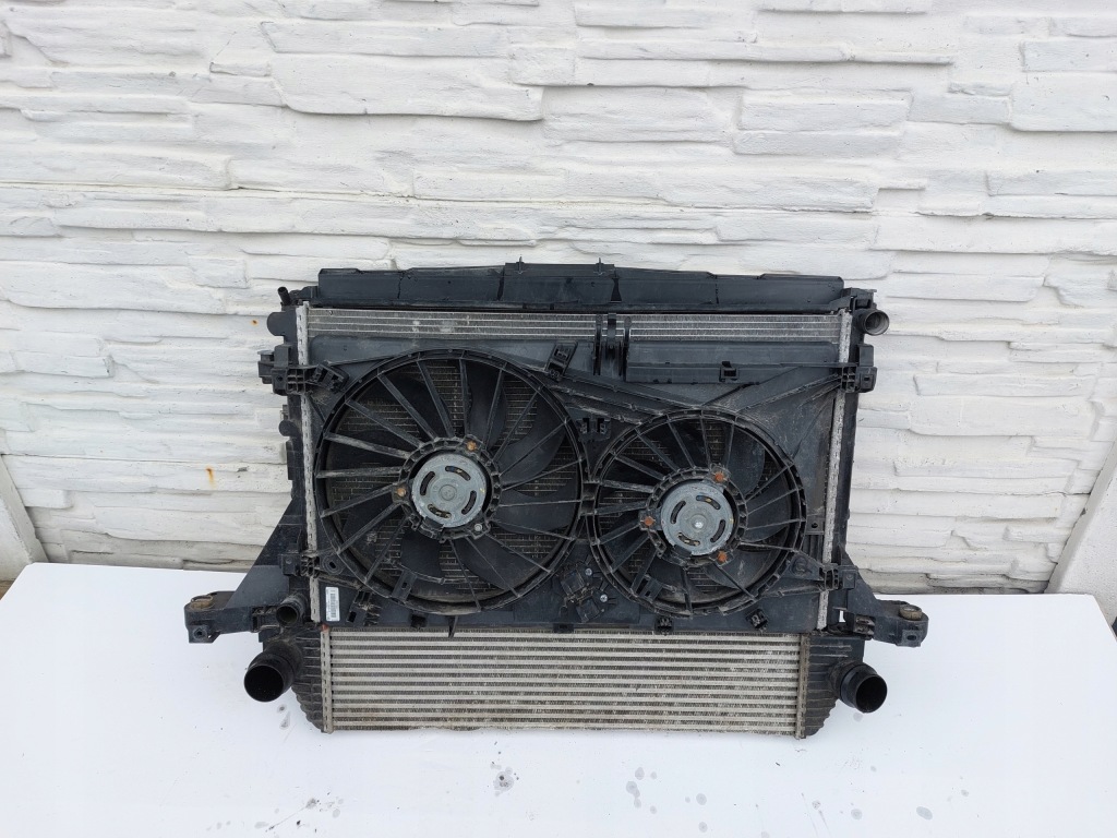 Master 3 комплект радиатор 2.3 dci вентиляторы Оригинал