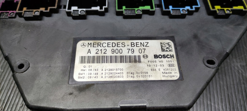 фото №3, Mercedes w212 модуль sam a2129007907
