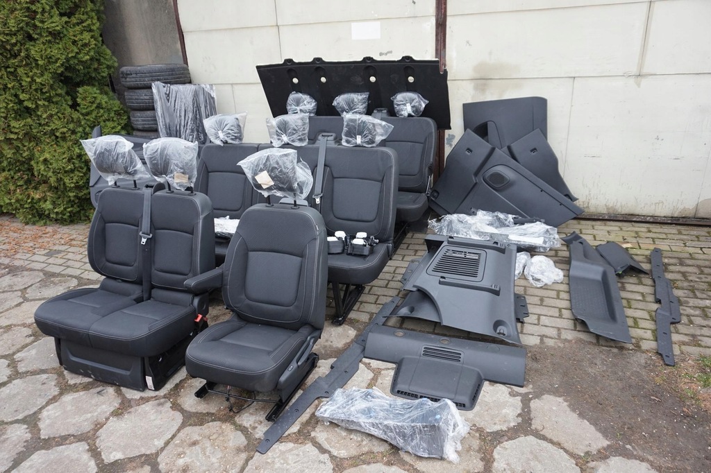 фото №15, Сидіння заднє сидіння обшивки обшивка primastar trafic iv vivaro