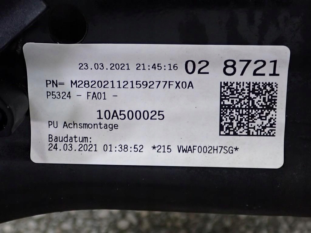 фото №9, Підрамник підрамник підрамник підрамник підвіска задня cupra born vw id4 id.4 vw id3 id.3