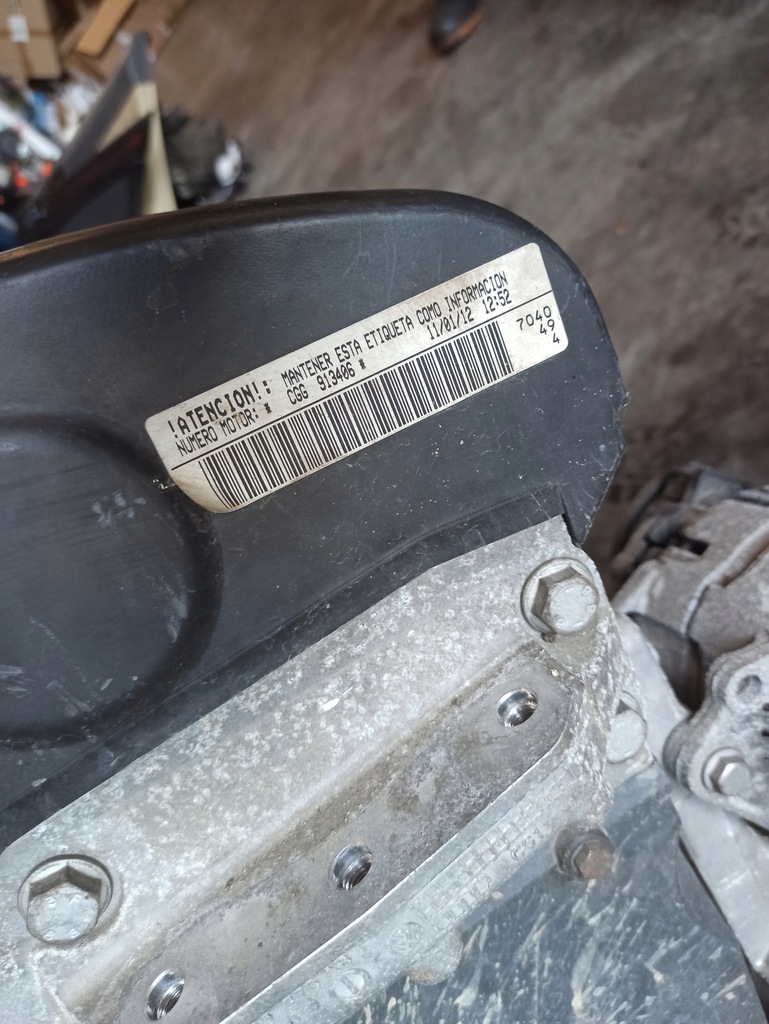 фото №6, Seat toledo 4 iv 6j 1,4b двигун голий блок двигуна код двигуна cgg