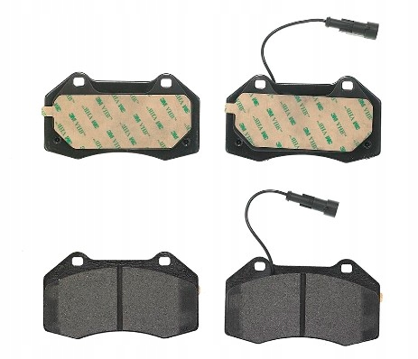 фото №15, Тормозные колодки тормозной. alfa romeo 4c 1,8tbi 13- перед