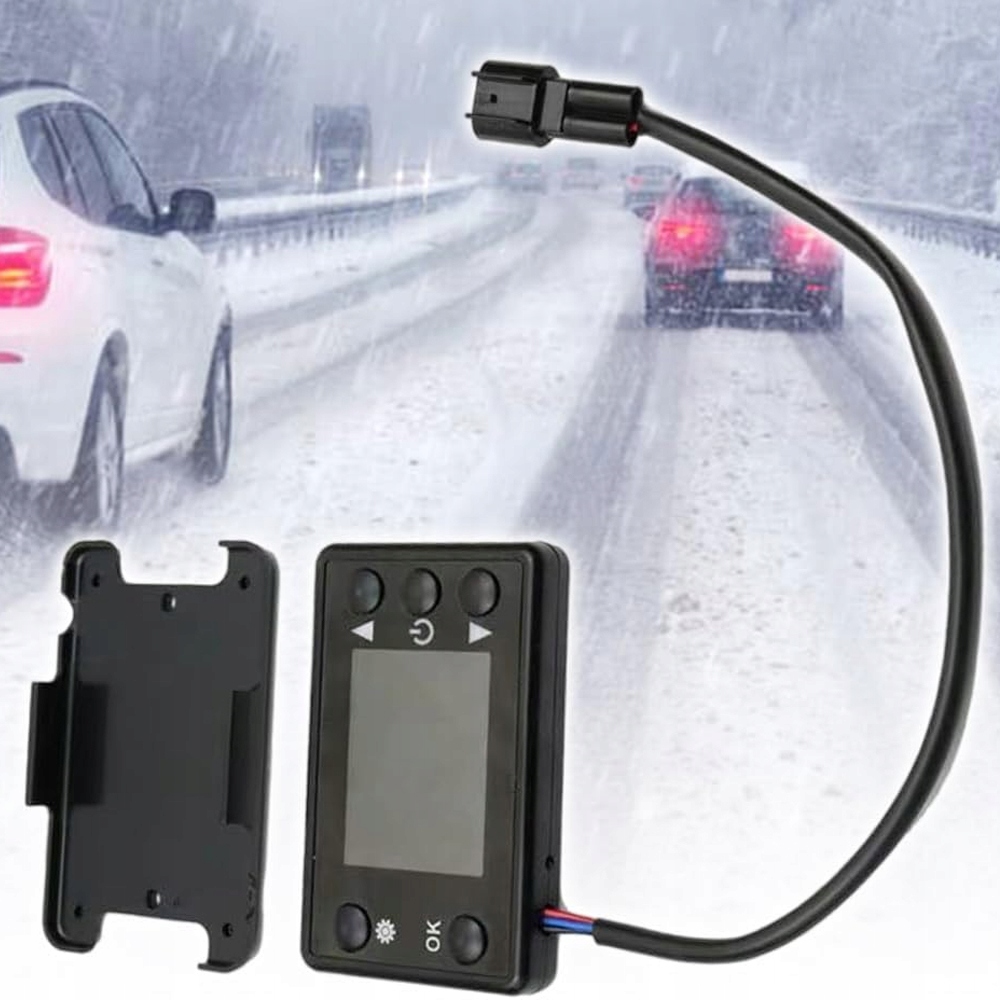 фото №13, Набір блок керування обігріву стояночного з дисплей lcd 12v/24v pilot