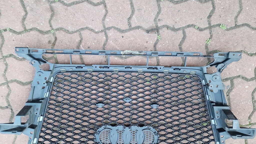 фото №9, Решітка радіатора бампера перед передній audi q5 sq5 8r чорний тюнінг