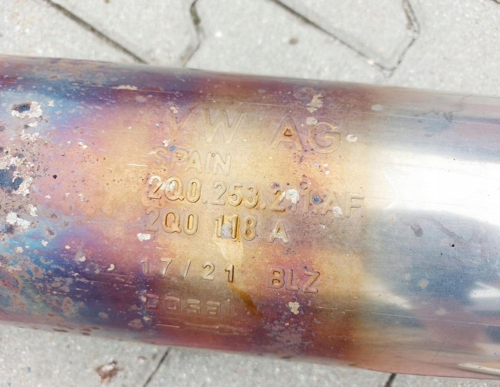 фото №7, Seat arona 6f9 21r. гасник кінцевий вихлоп 1.0 tsi 2q0253211af