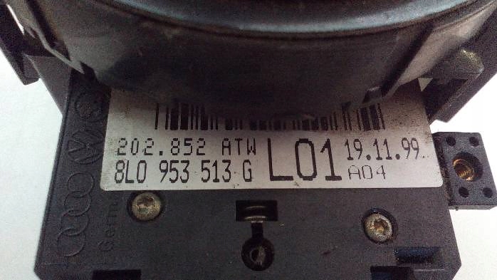 фото №9, Перемикач комбінований стрічка audi a3 8l 8l0953513g