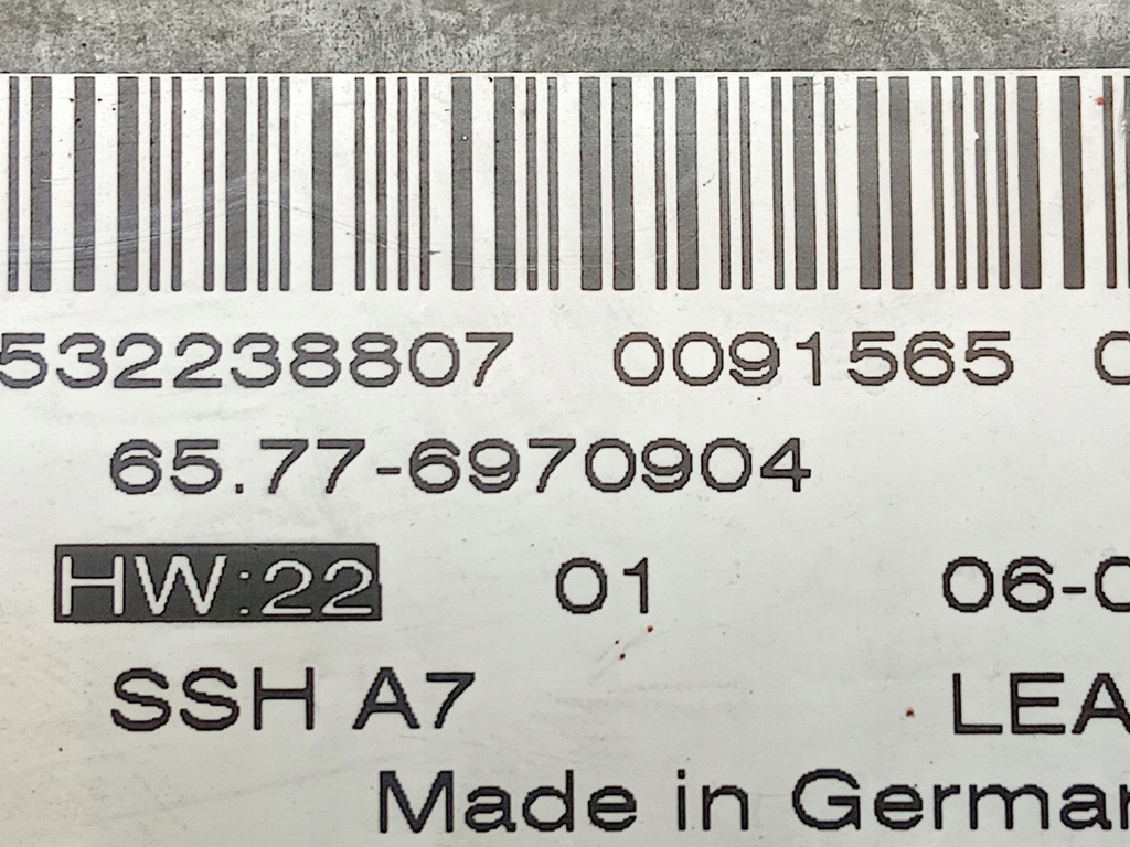 фото №6, Модуль air bag bmw 7 e65