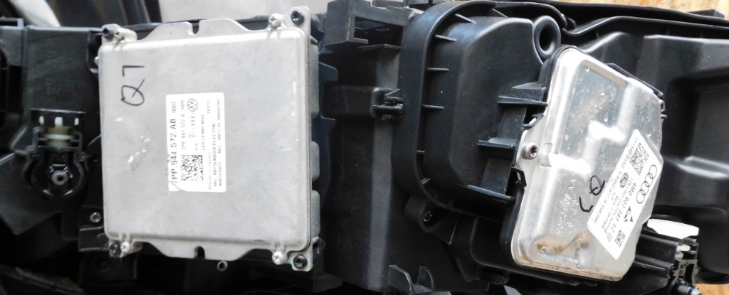 Audi q7 4m s line перед бампер фари капот ремінь крила full led Доставка