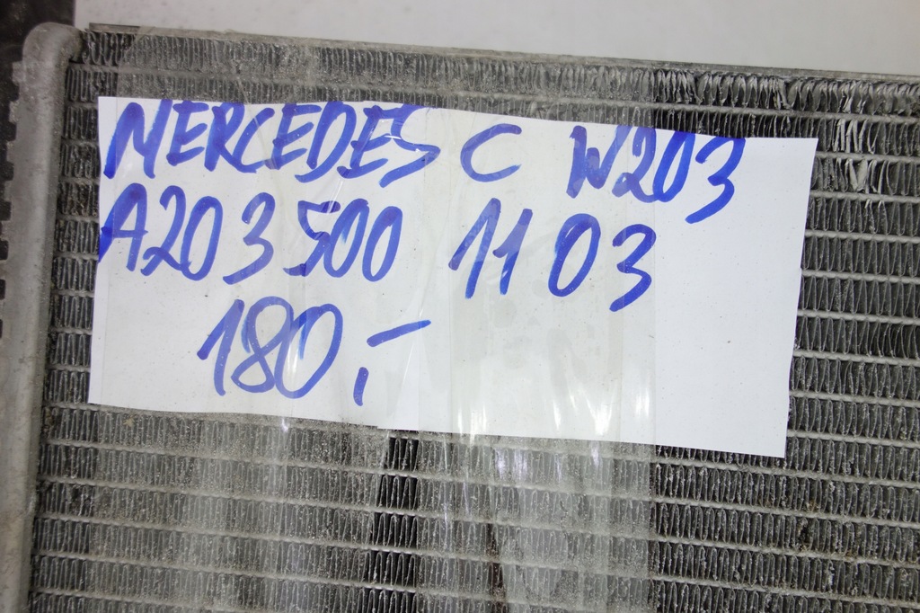 фото №6, Радіатор wody mercedes c-kl w203 a2035001103