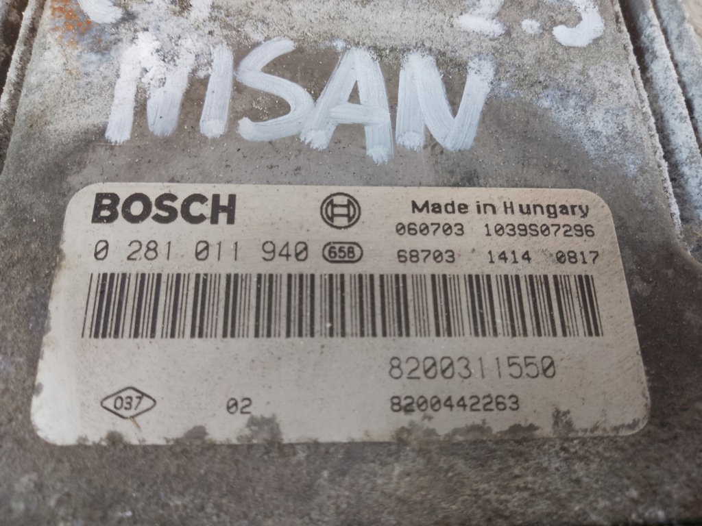 фото №5, Nissan primastar 02-06 бортовий комп'ютер набір 2.5 dci