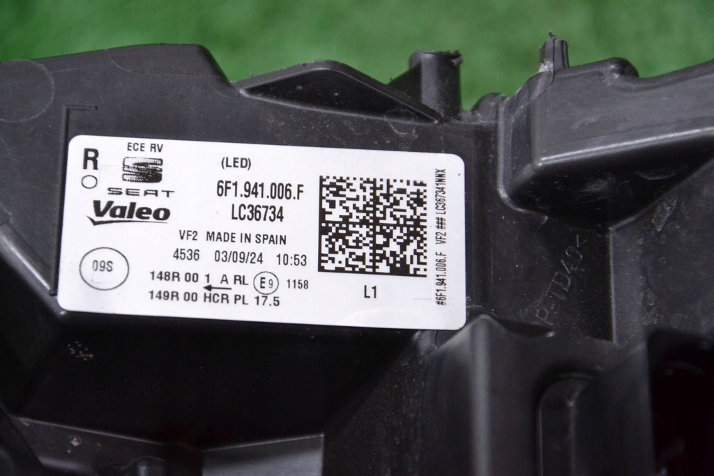 фото №8, Лампа права перед seat ibiza v arona lift full led 6f1941006f