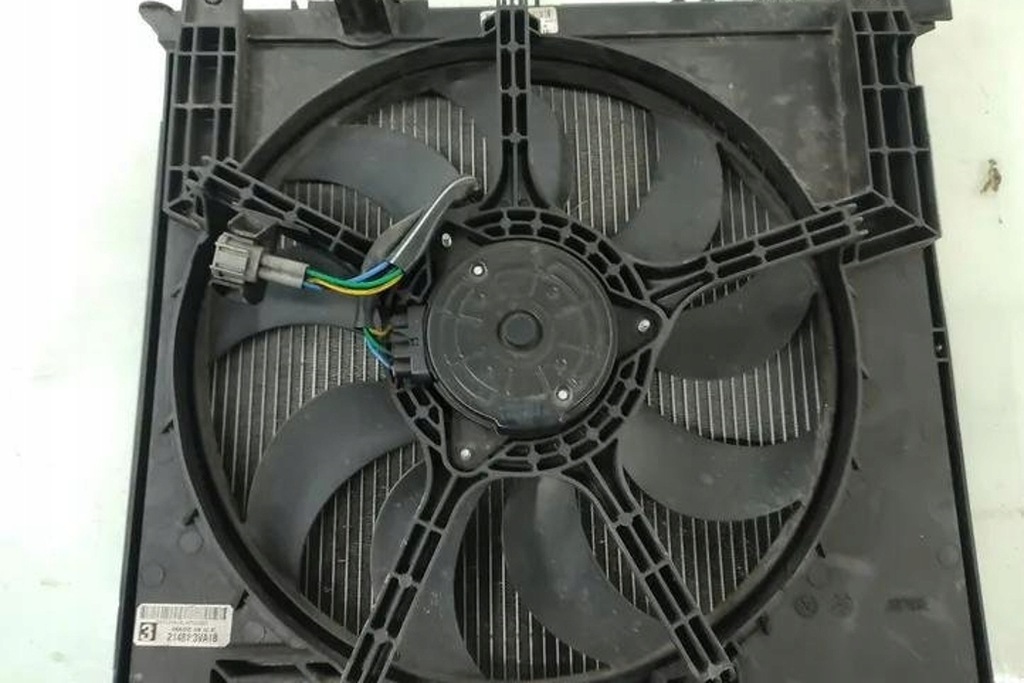 фото №9, Комплект радіатор nissan note e12 214813va1b 1.2l бензиновий 59kw 2016