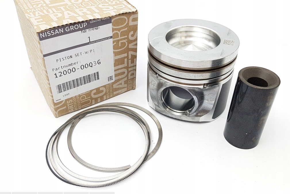 фото №7, Оригинальный номер поршень kpl. renault master iii 2.3 dci 1200000q3g 120a12695r