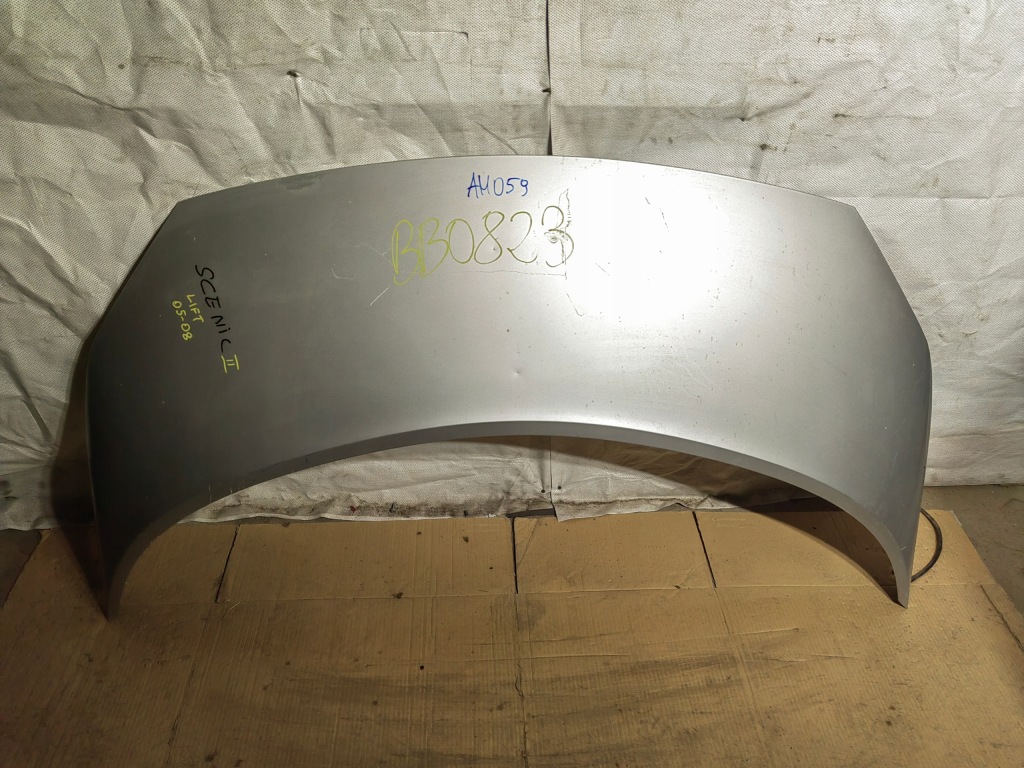 фото №2, Капот кришка двигуна renault scenic ii lift 05-08