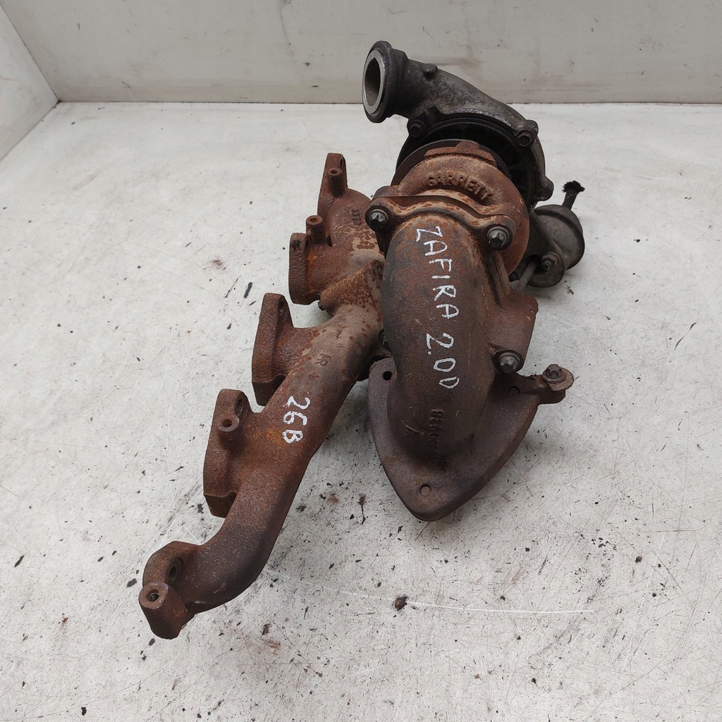 фото №12, Opel zafira турбонагнітач 24461825 + колектор