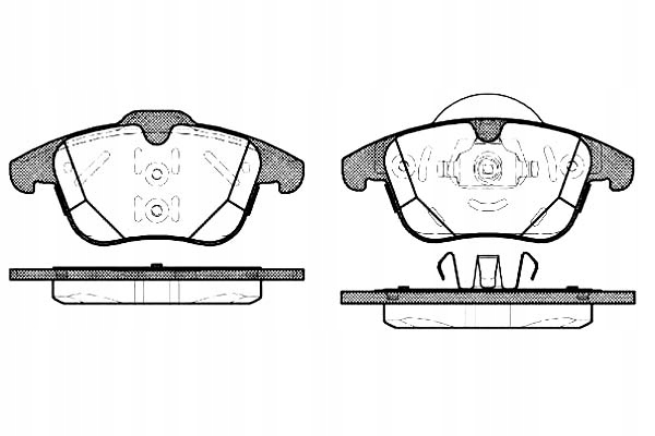 фото №1, Remsa тормозные колодки тормозные land rover range rover evoq