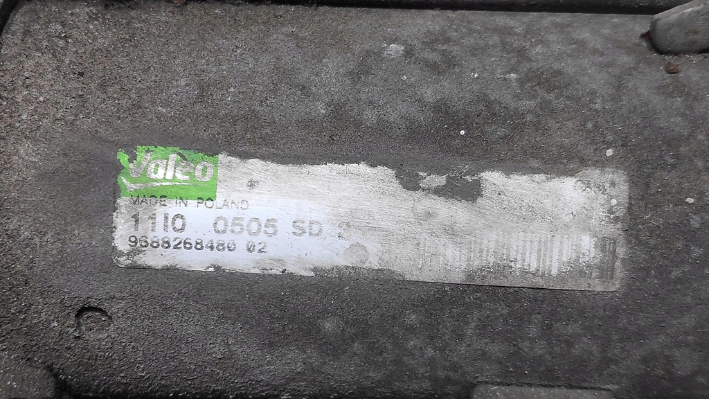 фото №6, Стартер 1.6ehdi citroen ds3 9688268480