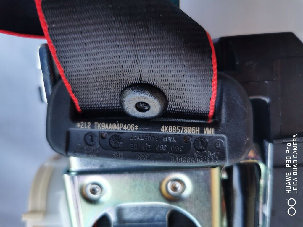 фото №5, Audi a6 c8 a7 c8 ремені безпеки перед i задня червоний край комплект 4k5