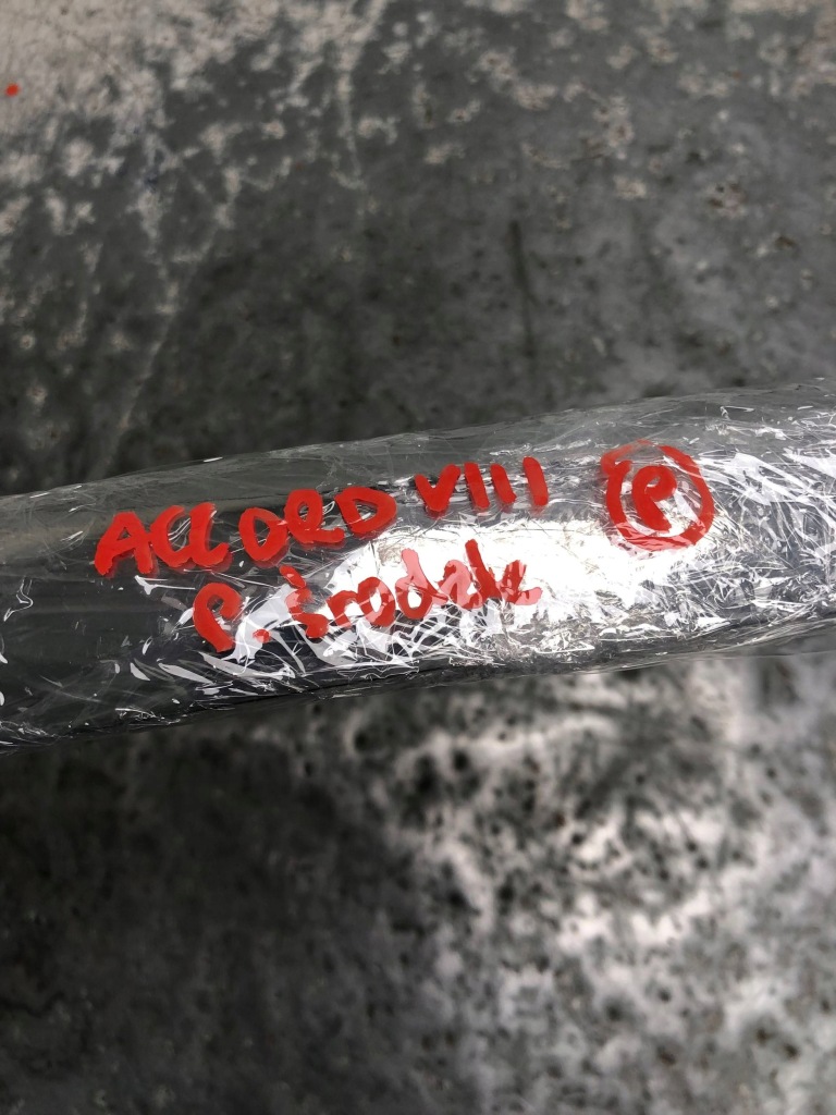 фото №6, Молдинг хром решетка правый середина honda accord viii