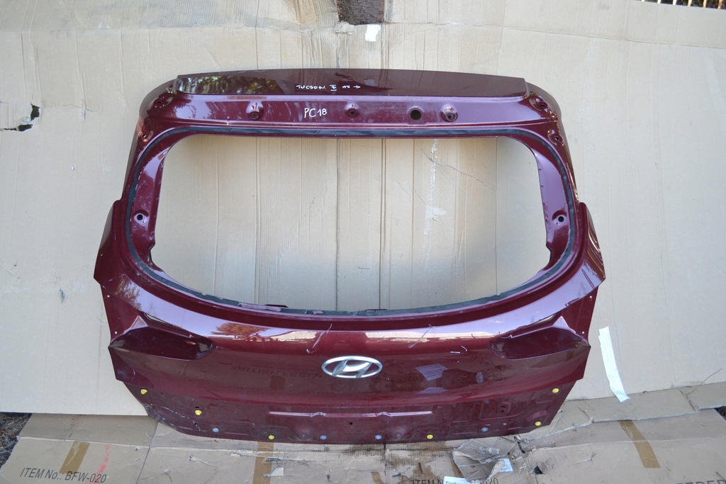 фото №1, Крышка багажника задняя задняя hyundai tucson ii 2 2015-
