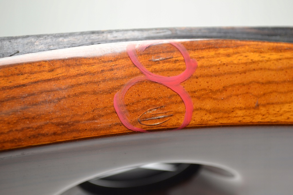 фото №8, Mercedes w123 w126 r107 кнопка сигнал drewno