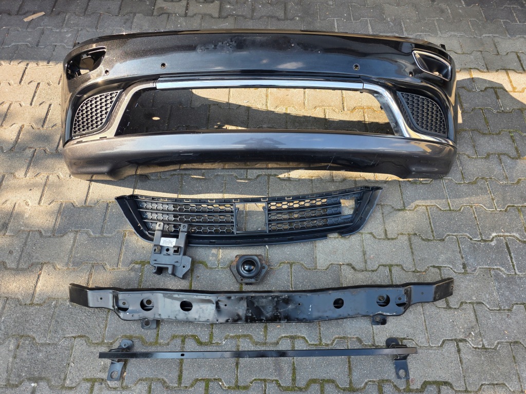 фото №1, Jeep cherokee wk2 бампер передний балка радар