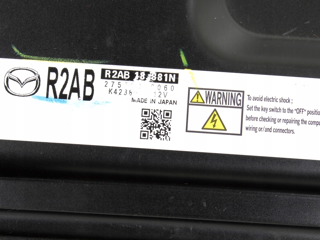 фото №3, Бортовой компьютер двигателя mazda 6 ii gh 2.2 d mzr-cd r2ab