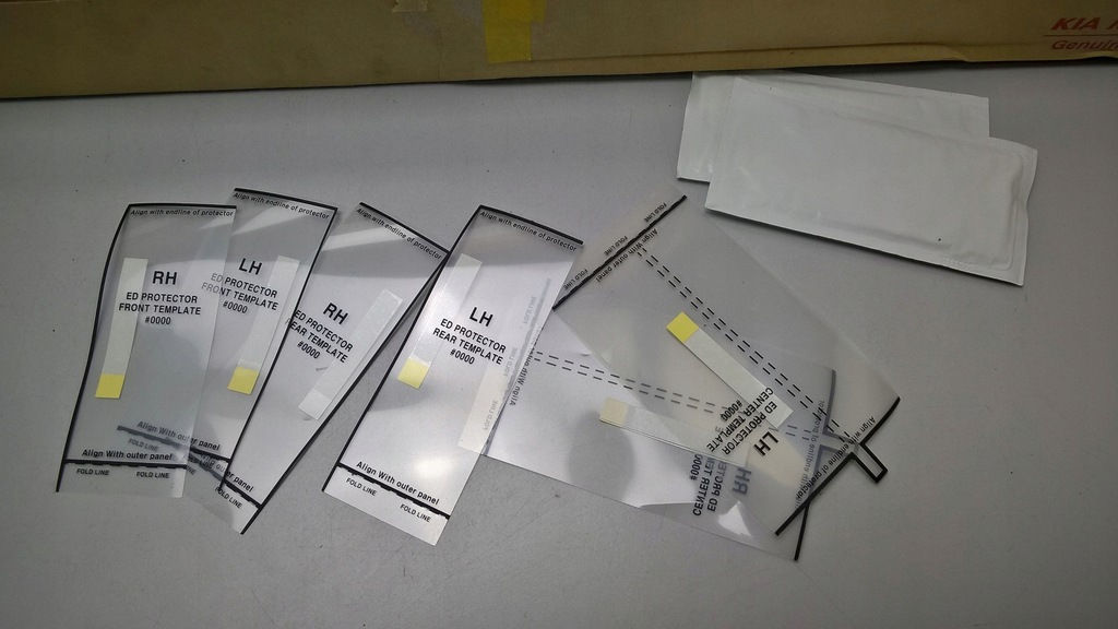 фото №13, Kia ceed i 2006-2012 5d накладки дверь комплект оригинальный номер p8270-1h030