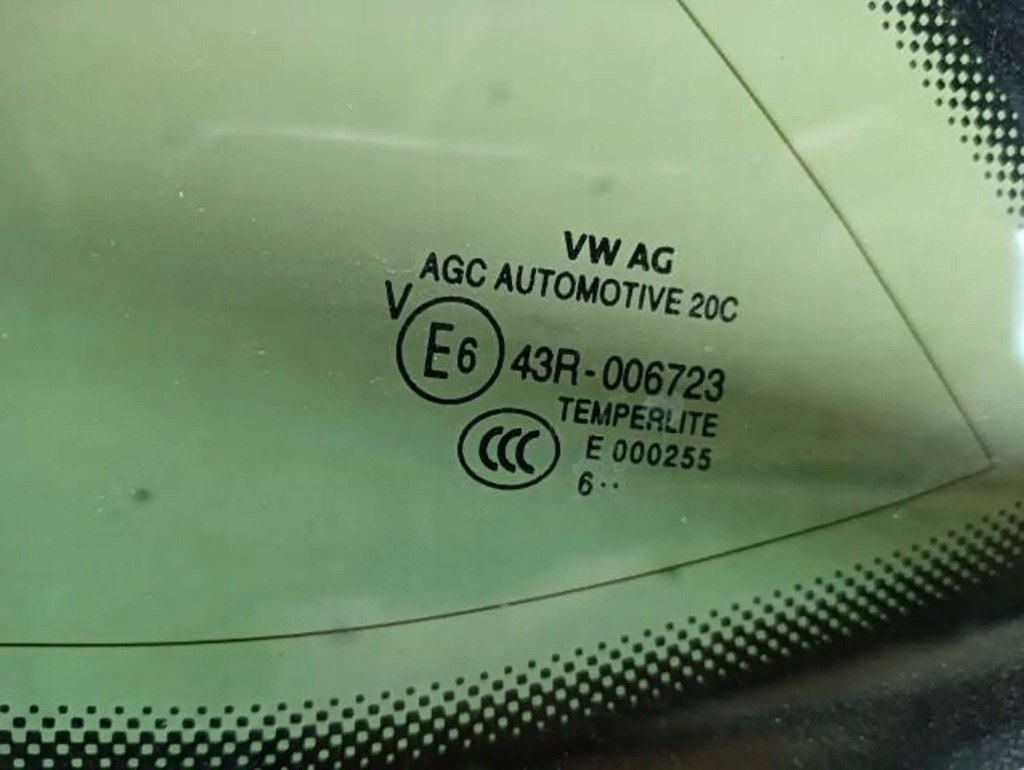 фото №2, Стекло кузовная левый задняя задняя skoda rapid spacecback 5jj845297aa