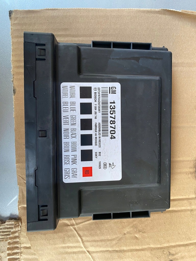 фото №1, Модуль комфорту 13578704 opel insignia a