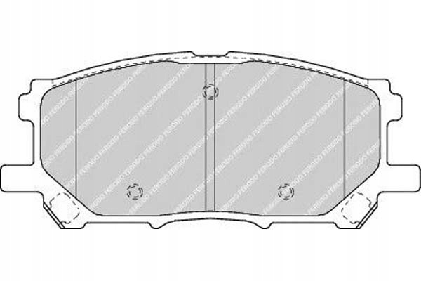 фото №2, Тормозные колодки тормозные lexus gs rc rx 3.0-5.0 05.03- fer