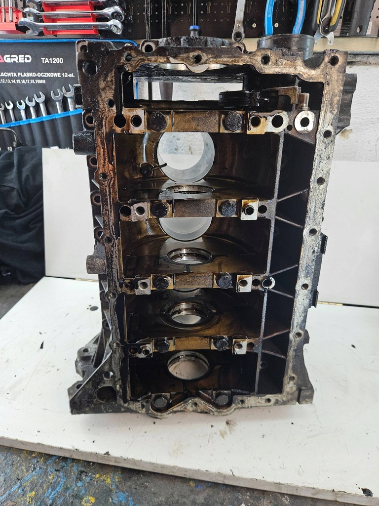 фото №8, Bmw 3 e90 e91 e87 x3 e83 2.0i n46b20by блок двигателя