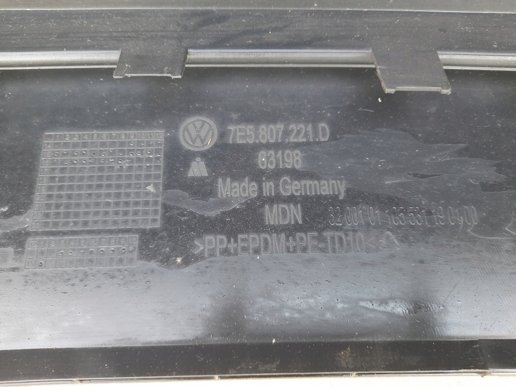 фото №10, Vw t6 multivan 15- бампер передній решітка протитуманна фара