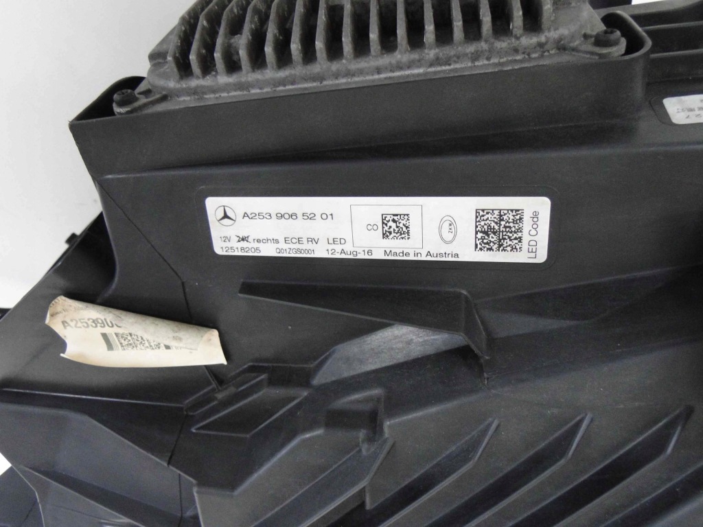 Mercedes glc 253 лампа правая full led high perform с Разборки