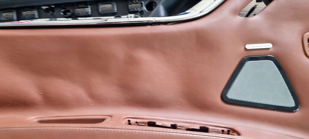 фото №5, Maserati quattroporte vi обшивка дверь левый перед кожа bowers wikilns