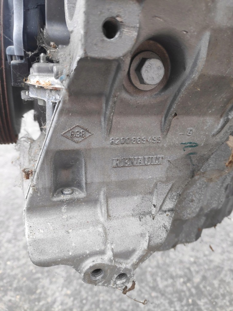 Двигун 1.5dci k9ka636 renault megane 3 k9k636 Оригінал