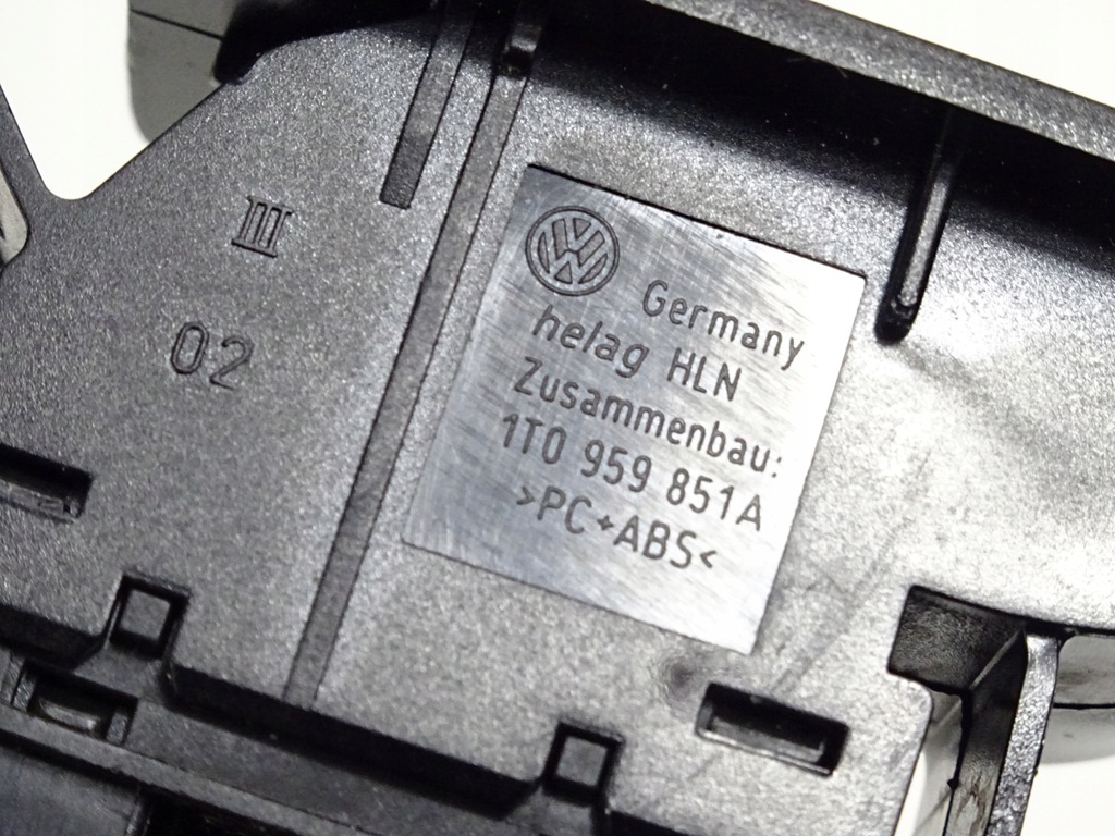 фото №9, Vw touran lift перемикач підйому вікон лівий задня 1f0959527 5k0959855