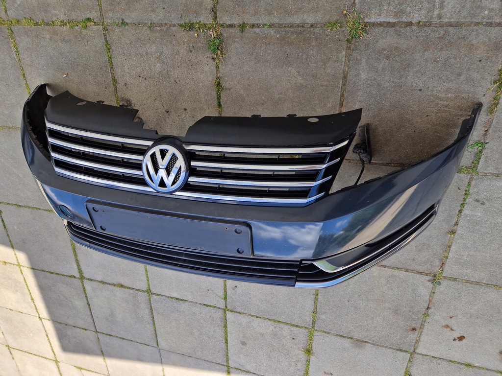фото №7, Vw passat b7 sedan бампер перед передний li7f