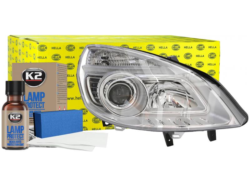 фото №4, Фара лампа правый renault scenic 06-09 hella