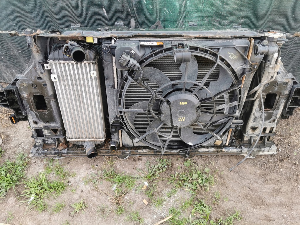 фото №5, Hyundai i40 pas передний усилитель радиатор