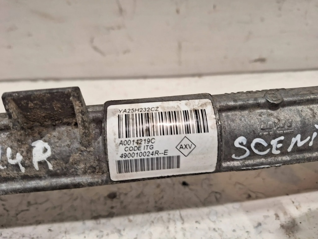 фото №10, Трансмиссия рулевая 490010024r renault scenic iii 09-