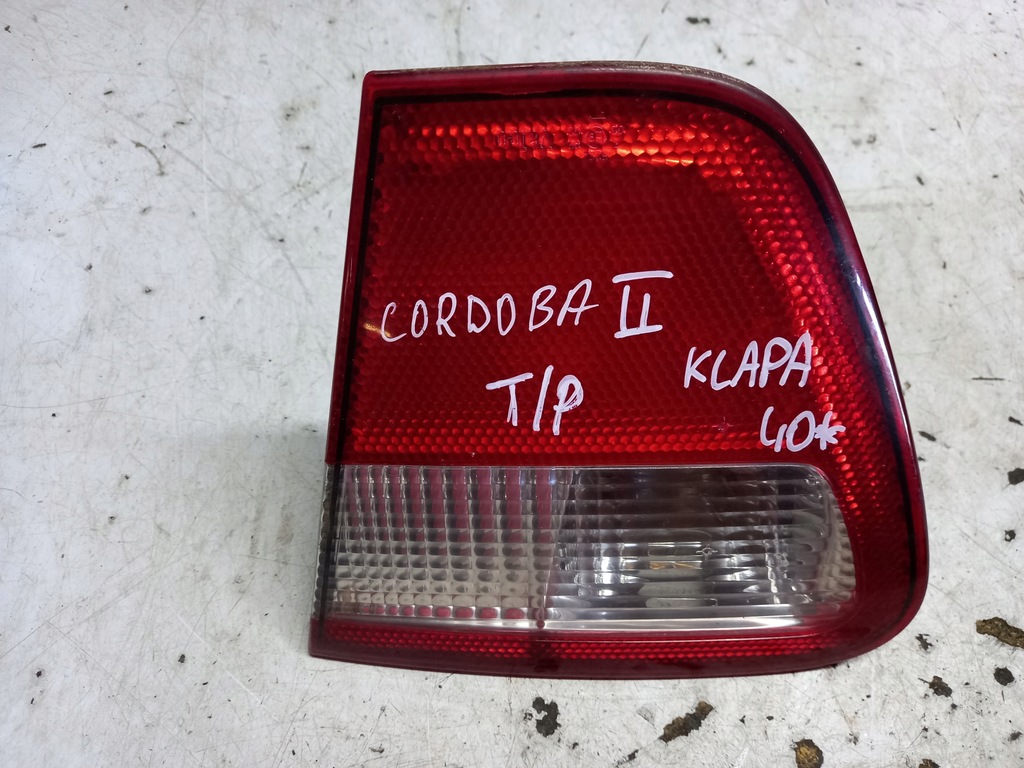 фото №1, Лампа задня права задня з кришки seat cordoba i lift