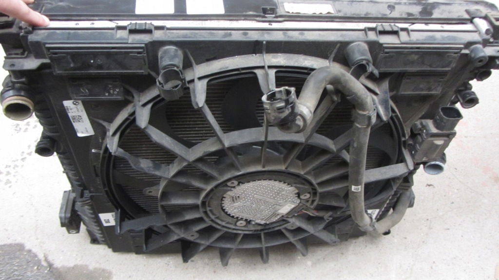 Bmw x3 g01 g02 3.0 2.0 b46 радиатор комплект радиатор вентилятор бензин Доставка