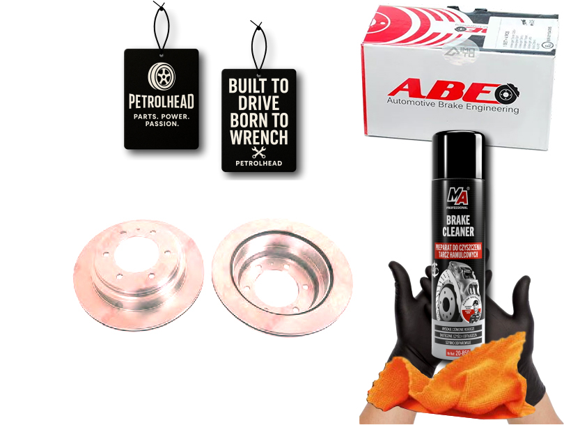 фото №1, Тормозные диски тормозные 2szt. honda civic i isuzu trooper #petrolhead pro+ kit2