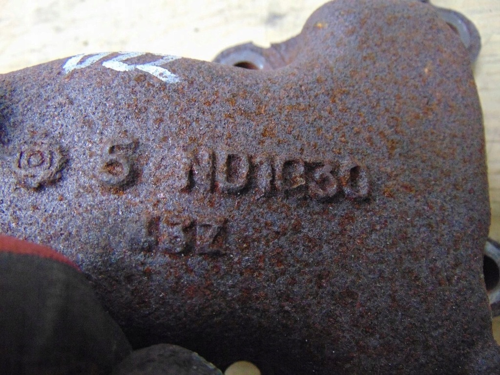 фото №5, Колено коллектор выпускной nissan navara d22 2.5 d