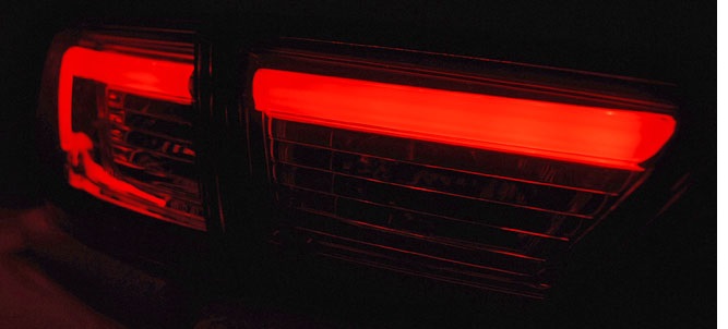 фото №2, Лампы светодиодный renault clio iv 13-18r led bar red