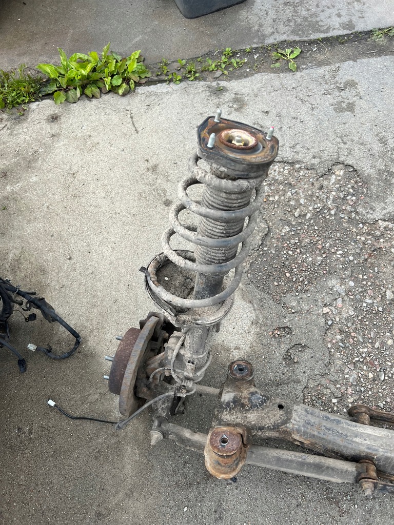 фото №4, Hyundai tucson i 04- балка oś подвеска задняя kpl