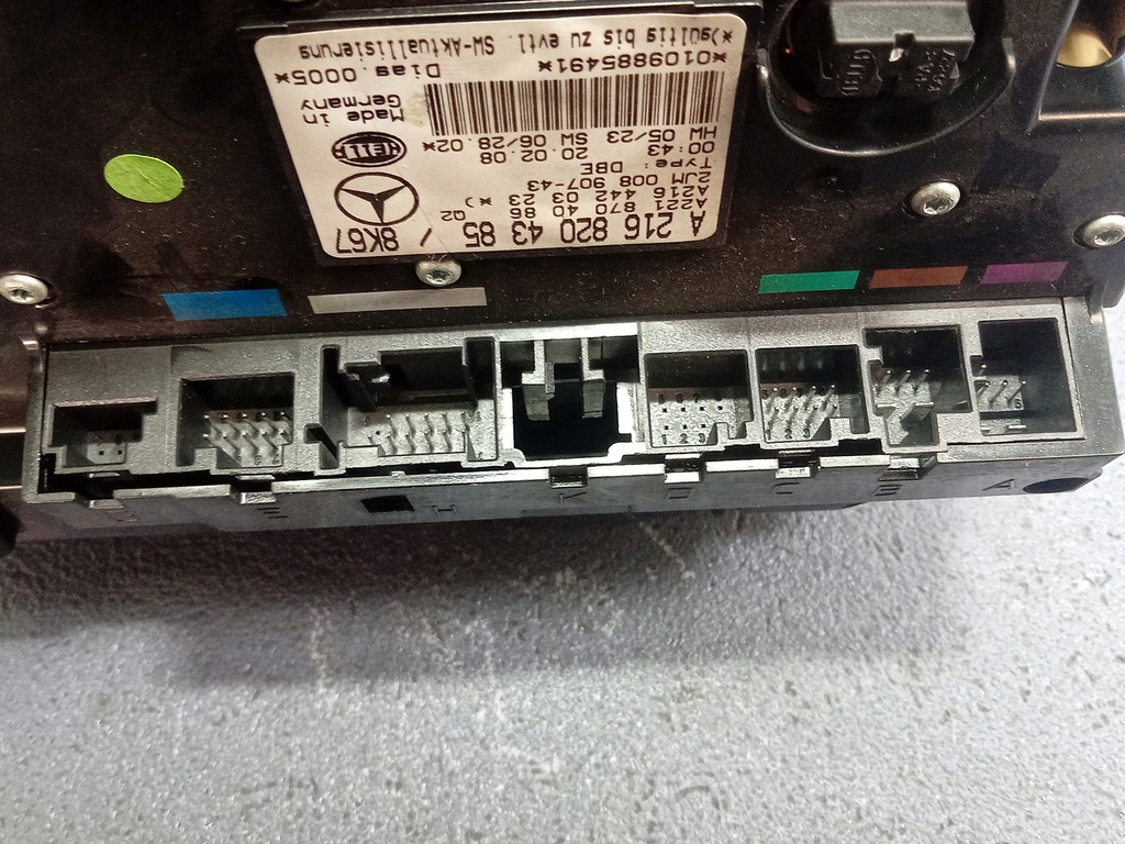 фото №5, S w221 лампа стельовий перед a2168204385