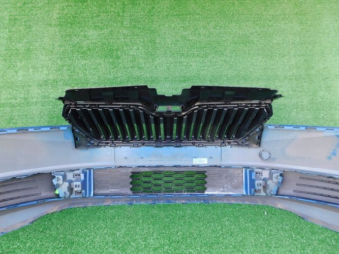 фото №12, Skoda fabia iii lift 18- бампер передний перед